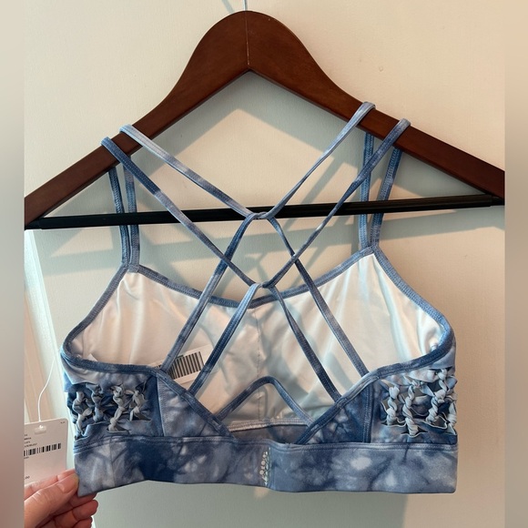 FP Movement by Free People Blue Tie-Dye Sports Bra - Picture 2 of 16